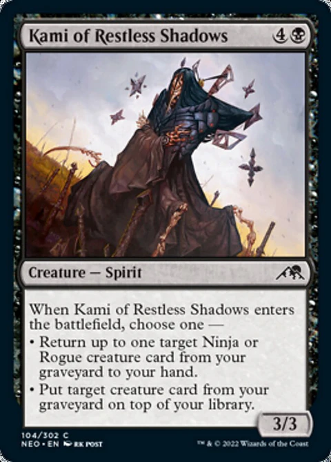 Kami of Restless Shadows - NEO - C