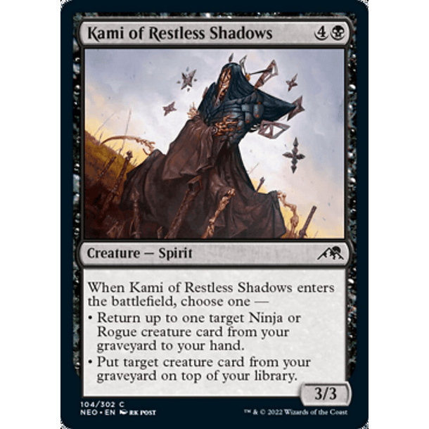 Kami of Restless Shadows - NEO - C