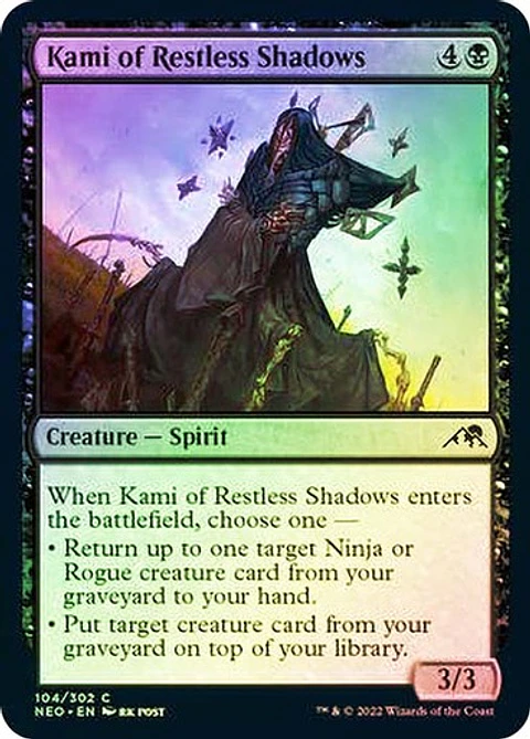 Kami of Restless Shadows - NEO - C ★ 