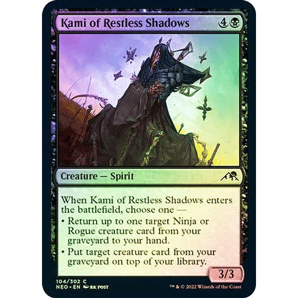 Kami of Restless Shadows - NEO - C ★ 