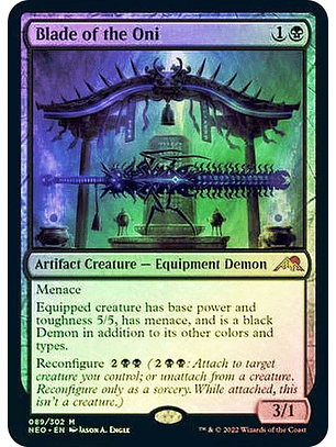 Blade Of The Oni - NEO - M ★