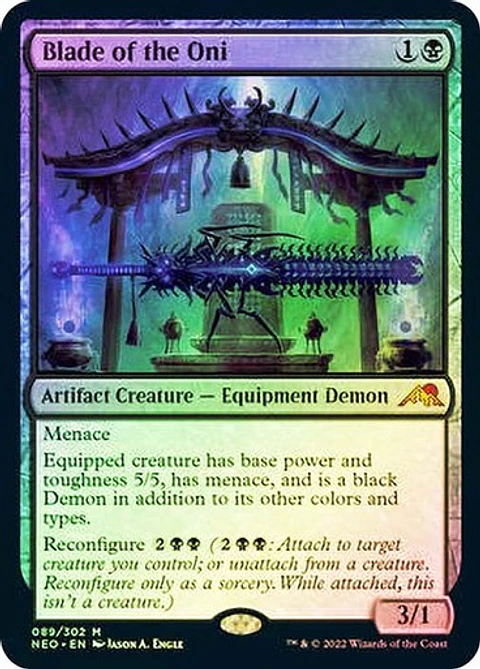 Blade Of The Oni - NEO - M ★