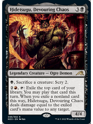 Hidetsugu, Devouring Chaos - NEO - R