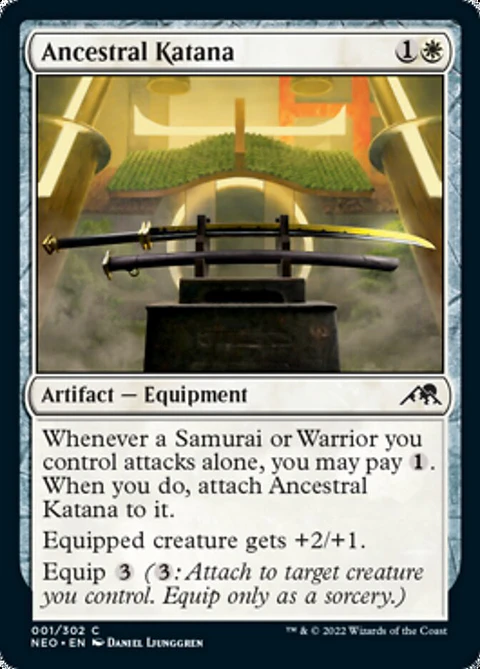 Ancestral Katana - NEO - C