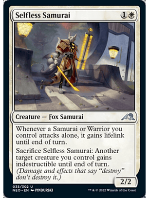 Selfless Samurai - NEO - U 
