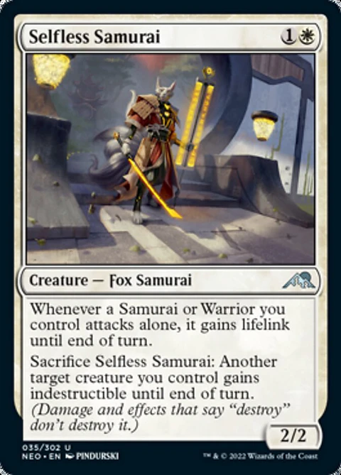 Selfless Samurai - NEO - U 
