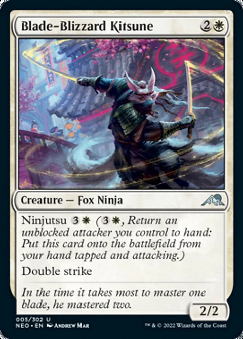Blade-Blizzard Kitsune - NEO - U