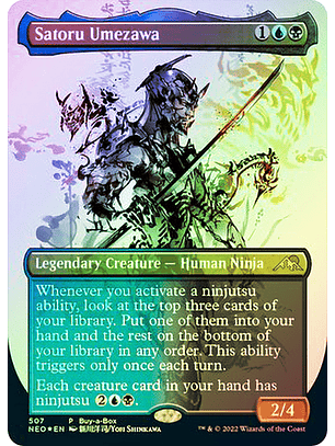 Satoru Umezawa - NEO - Buy-A-Box - Borderless - R