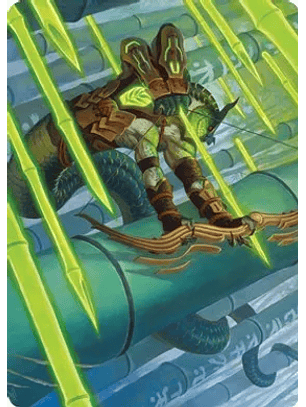 Bamboo Grove Archer Art Card - NEO - A