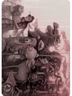 March of Burgeoning Life Art Card - NEO - A