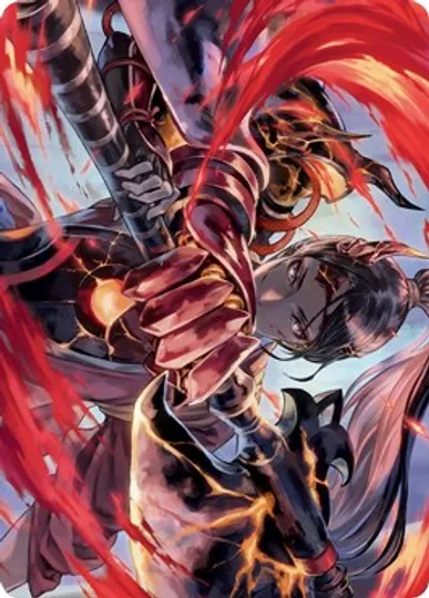 Risona, Asari Commander Art Card - NEO - A 1