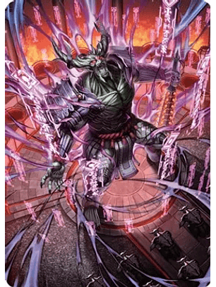 Hidetsugu, Devouring Chaos Art Card - NEO - A