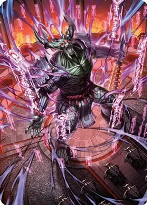 Hidetsugu, Devouring Chaos Art Card - NEO - A