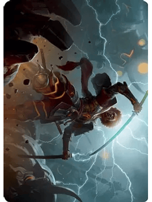 Raiyuu, Storm's Edge Art Card - NEO - A