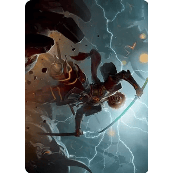 Raiyuu, Storm's Edge Art Card - NEO - A
