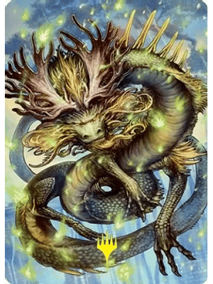 Kura, the Boundless Sky Art Card (Gold-Stamped Signature) - NEO - A