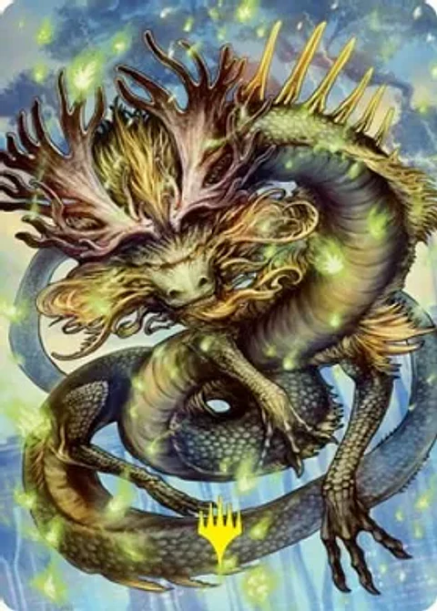 Kura, the Boundless Sky Art Card (Gold-Stamped Signature) - NEO - A