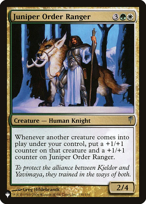 Juniper Order Ranger - PLIST - U 