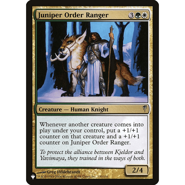 Juniper Order Ranger - PLIST - U 