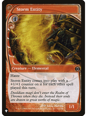 Storm Entity - PLIST - U 