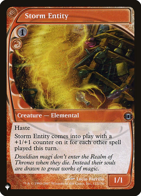 Storm Entity - PLIST - U 
