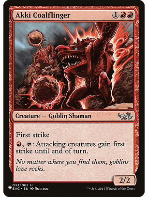 Akki Coalflinger - PLIST - U 