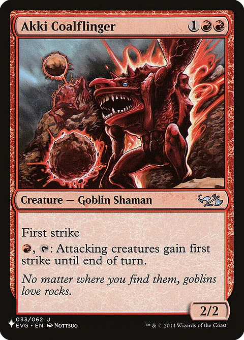 Akki Coalflinger - PLIST - U 