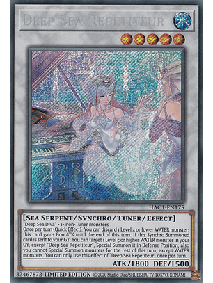 Deep Sea Repetiteur - HAC1-EN175 - Secret Rare