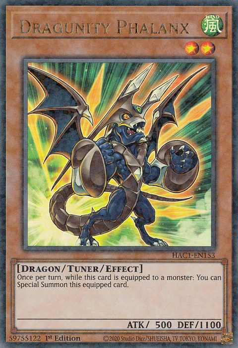 Dragunity Phalanx - HAC1-EN153 - Duel Terminal Ultra Parallel Rare