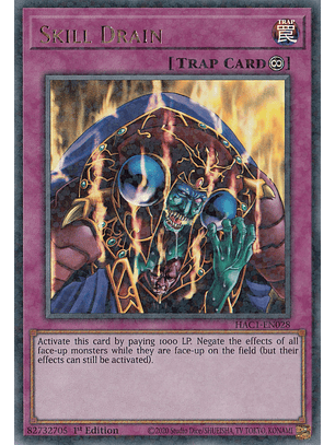 Skill Drain - HAC1-EN028 - Duel Terminal Ultra Parallel Rare