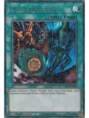 Polymerization - HAC1-EN022 - Duel Terminal Ultra Parallel Rare