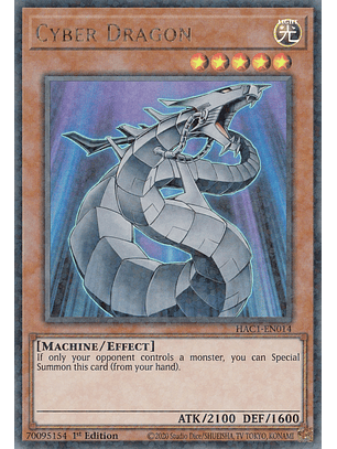 Cyber Dragon - HAC1-EN014 - Duel Terminal Ultra Parallel Rare