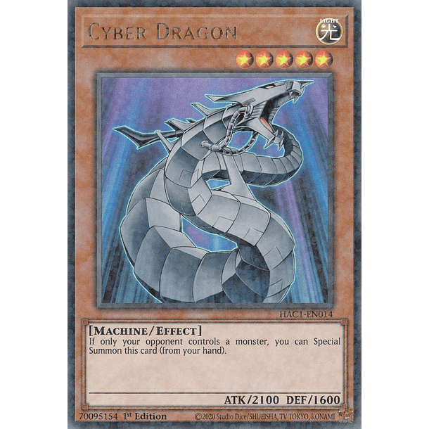 Cyber Dragon - HAC1-EN014 - Duel Terminal Ultra Parallel Rare