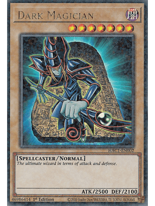 Dark Magician - HAC1-EN002 - Duel Terminal Ultra Parallel Rare