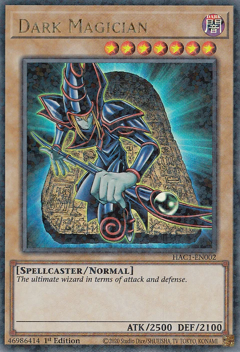 Dark Magician - HAC1-EN002 - Duel Terminal Ultra Parallel Rare