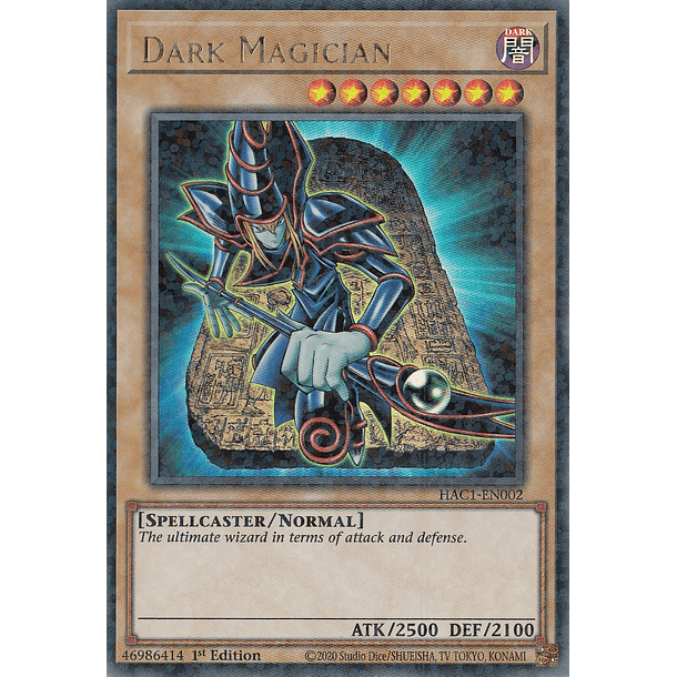 Dark Magician - HAC1-EN002 - Duel Terminal Ultra Parallel Rare