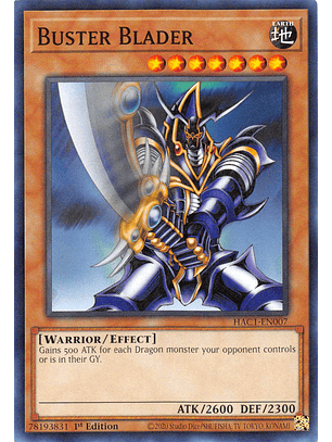 Buster Blader - HAC1-EN007 - Common