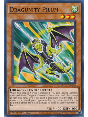 Dragunity Pilum - HAC1-EN160 - Common 