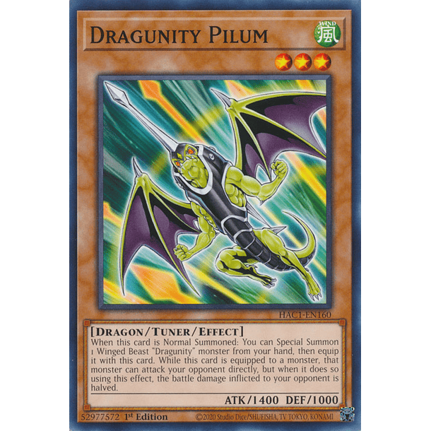 Dragunity Pilum - HAC1-EN160 - Common 
