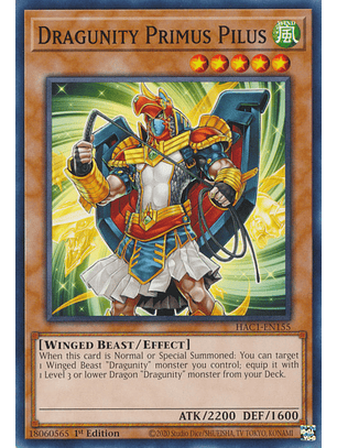 Dragunity Primus Pilus - HAC1-EN155 - Common 