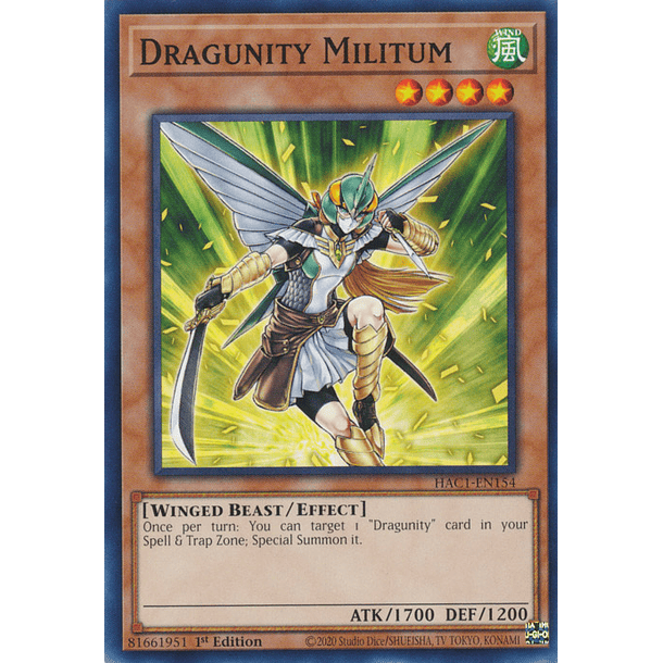 Dragunity Militum - HAC1-EN154 - Common 