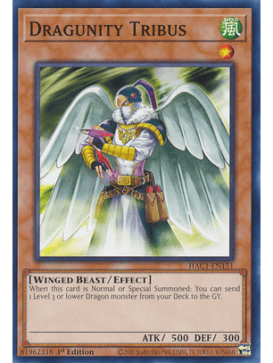 Dragunity Tribus - HAC1-EN151 - Common 