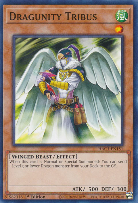 Dragunity Tribus - HAC1-EN151 - Common 