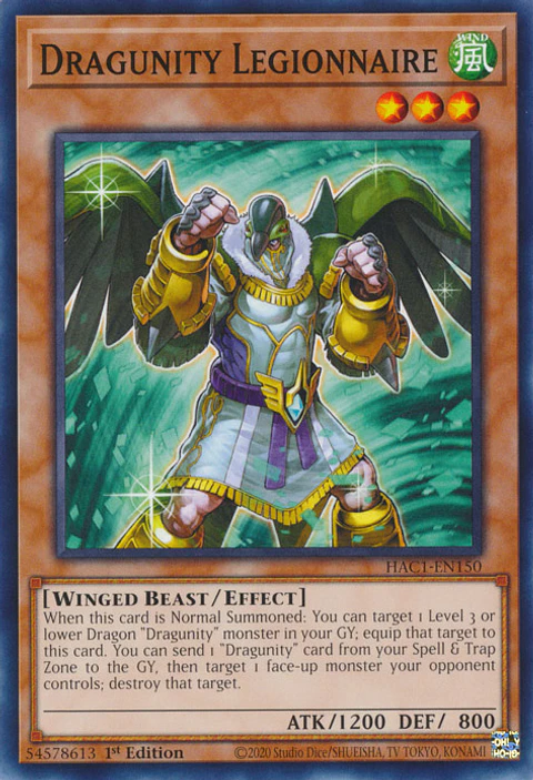 Dragunity Legionnaire - HAC1-EN150 - Common 