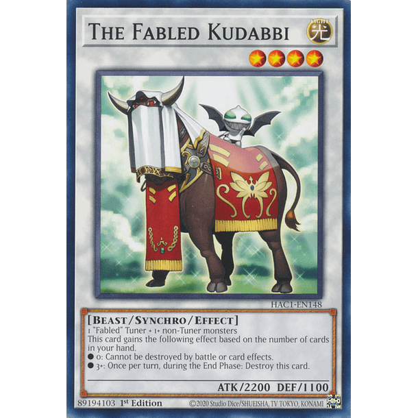 The Fabled Kudabbi - HAC1-EN148 - Common 