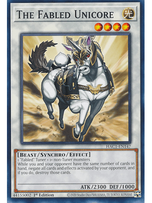 The Fabled Unicore - HAC1-EN147 - Common 
