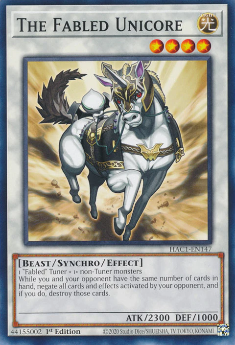 The Fabled Unicore - HAC1-EN147 - Common 