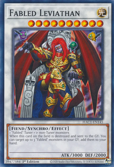 Fabled Leviathan - HAC1-EN145 - Common 