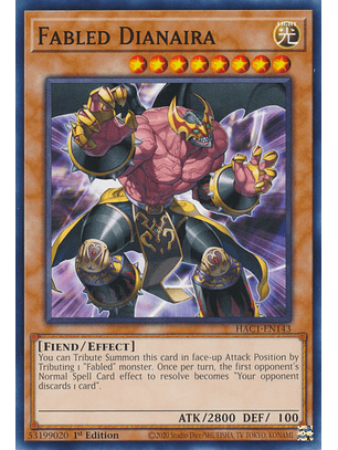 Fabled Dianaira - HAC1-EN143 - Common 