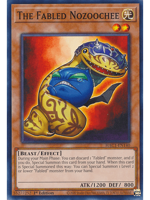 The Fabled Nozoochee - HAC1-EN140 - Common 